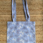 Blue Butterflies Cotton Tote Bag
